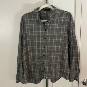 Madewell flannel size m worn once